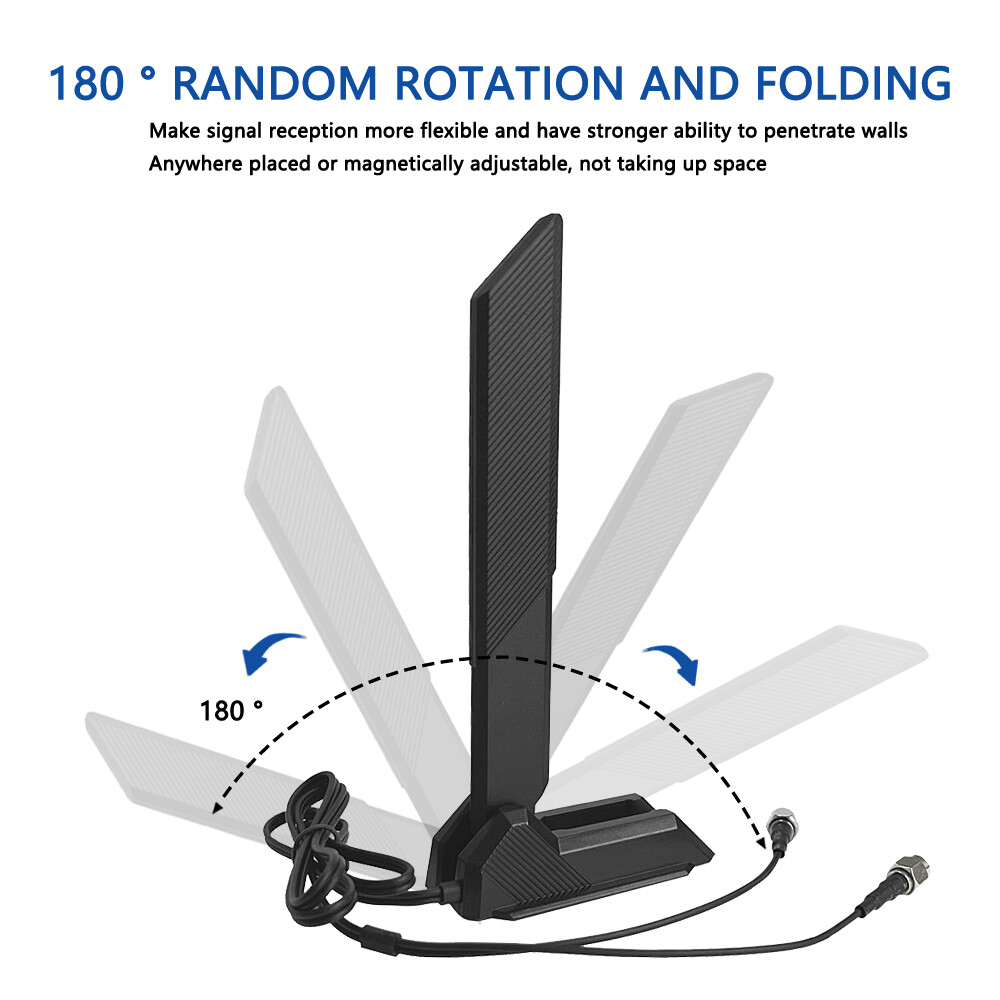 For ASUS GIGABYTE MSI WIFI Magnetic Antenna 2.4G/5G/6G WIFI-5 WIFI-6E Laptop US