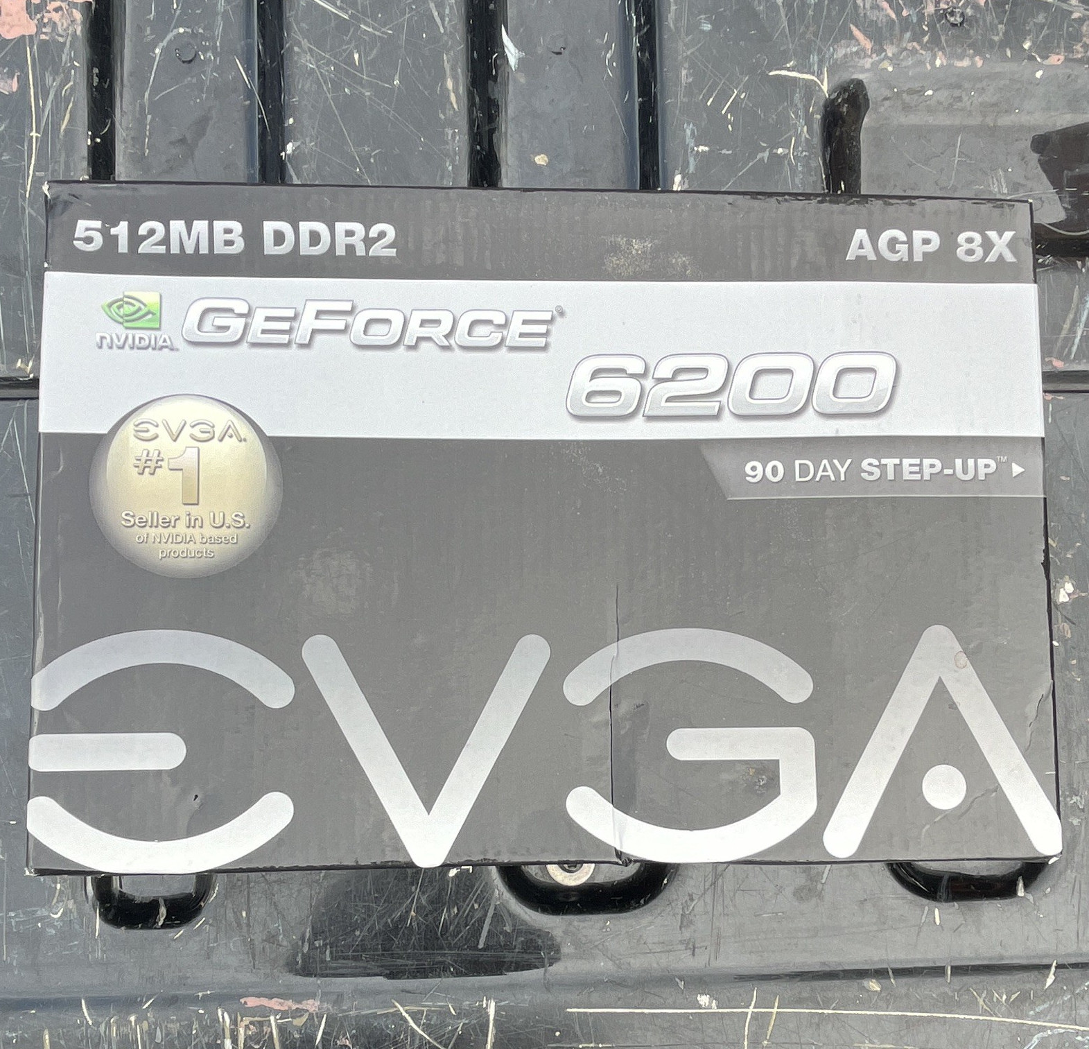 EVGA NVIDIA GeForce 6200 512MB DDR2 AGP 8X DVI VGA S-Video TV-Out