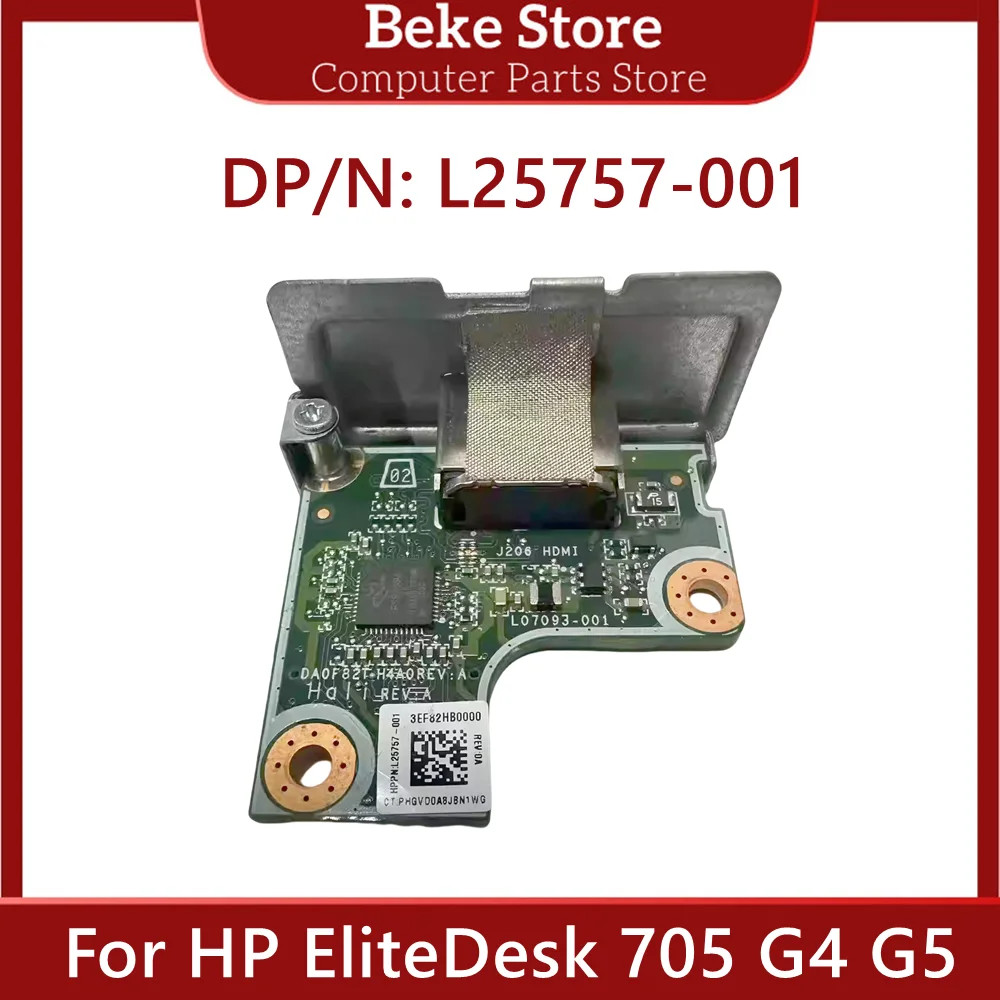 L25757-001 L37415-001 Original For HP EliteDesk 705 G4 G5 HDMI Board Connector