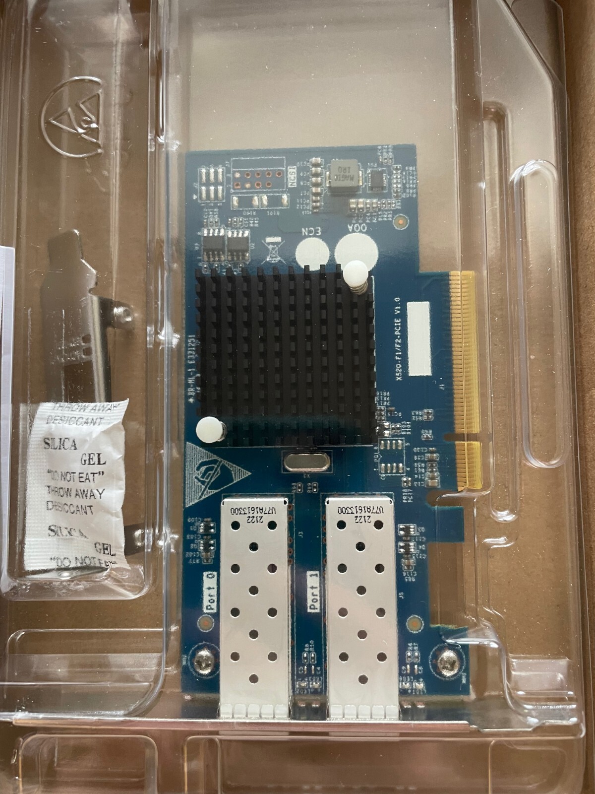 Intel X520-DA2 (Intel 82599ES) 10G Network Card Dual SFP+ PCIe 2.0 X8