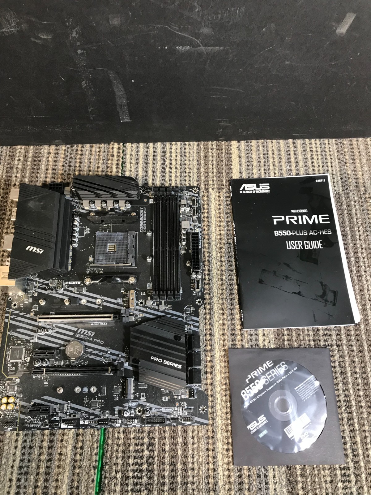 Asus Prime B550-Plus AC-HES AM4 ATX AMD DDR4 Motherboard **
