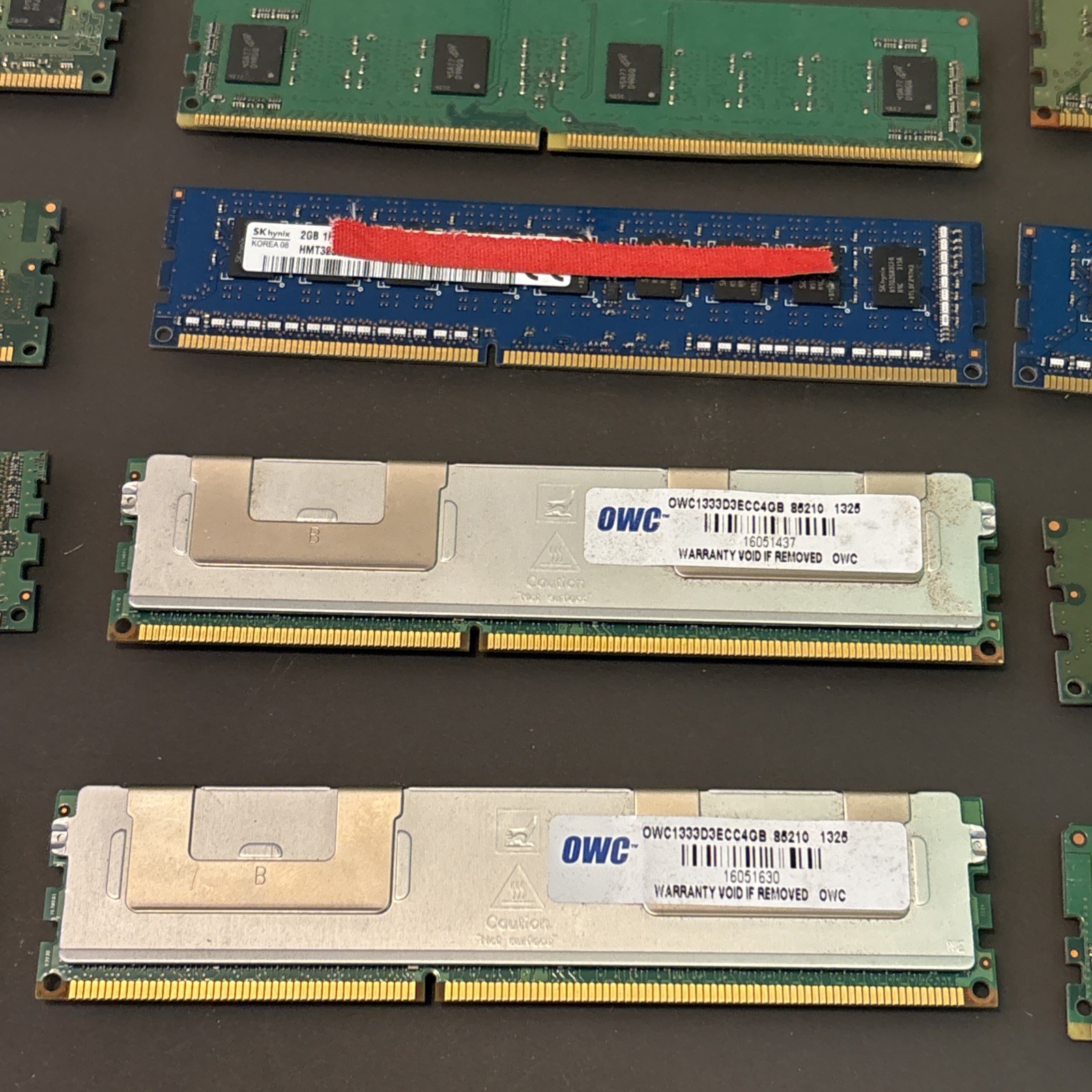 Mix Ram Lot Gold Mining SOLD AS-IS For Parts Unknown Condition 21 Pieces Lg Lot