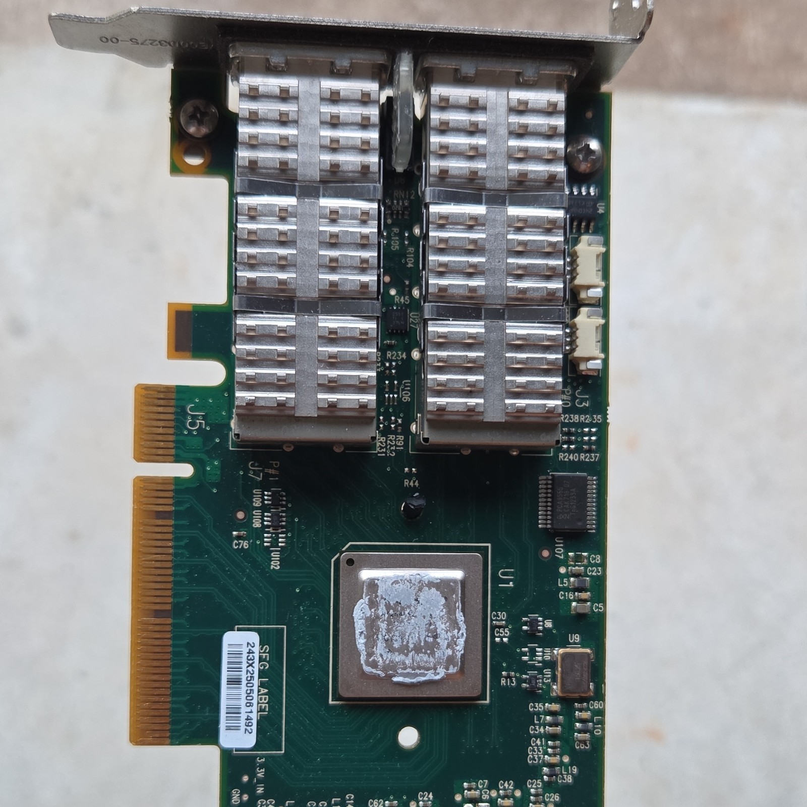 Cisco MHRH2A-XSR Dual Port 100Gbps QSFP28 PCIe Network Adapter Card