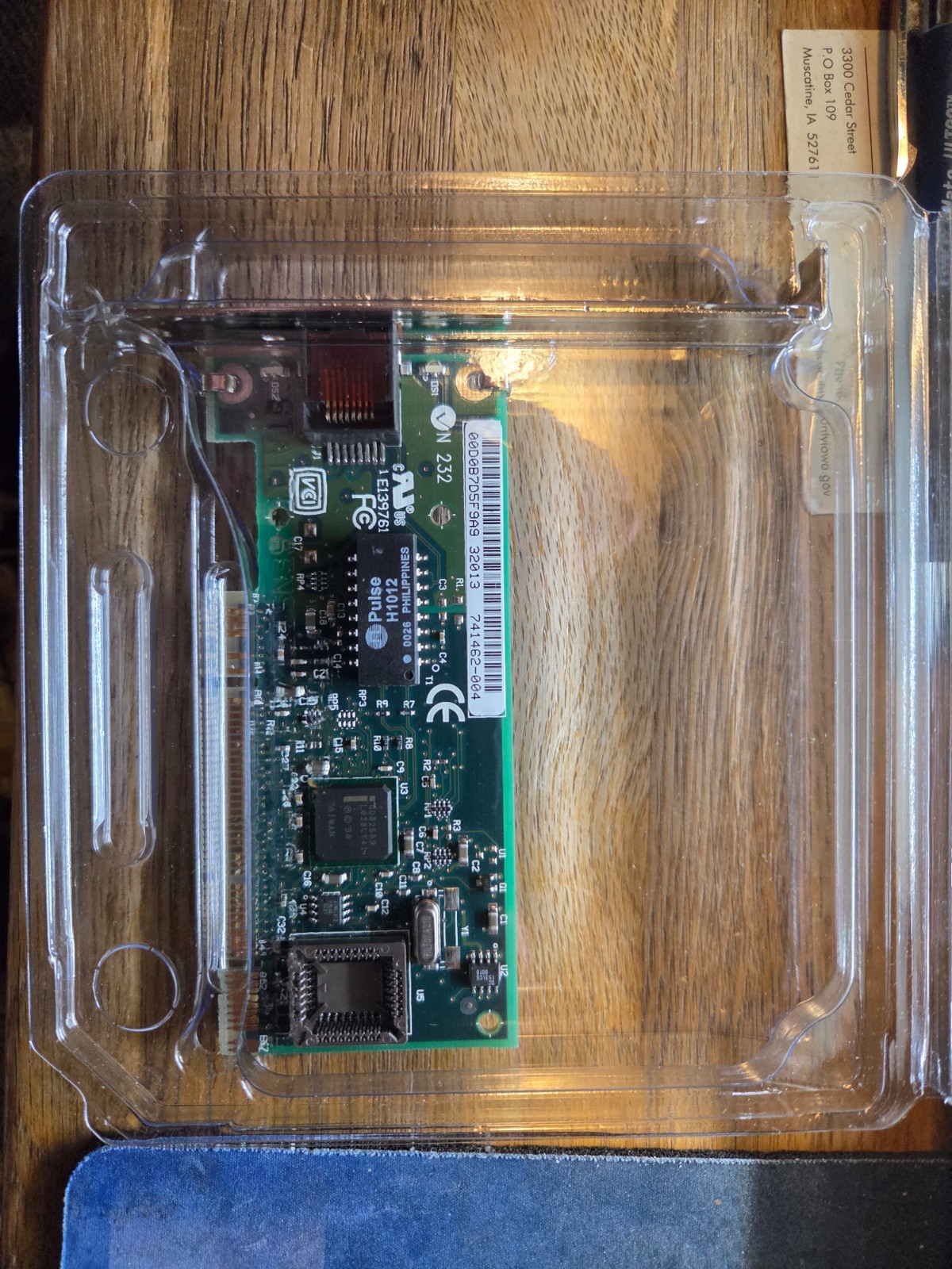 Intel PRO/100+ Desktop PCI 10-BASE-T and 100-BASE-TX Network Adapter