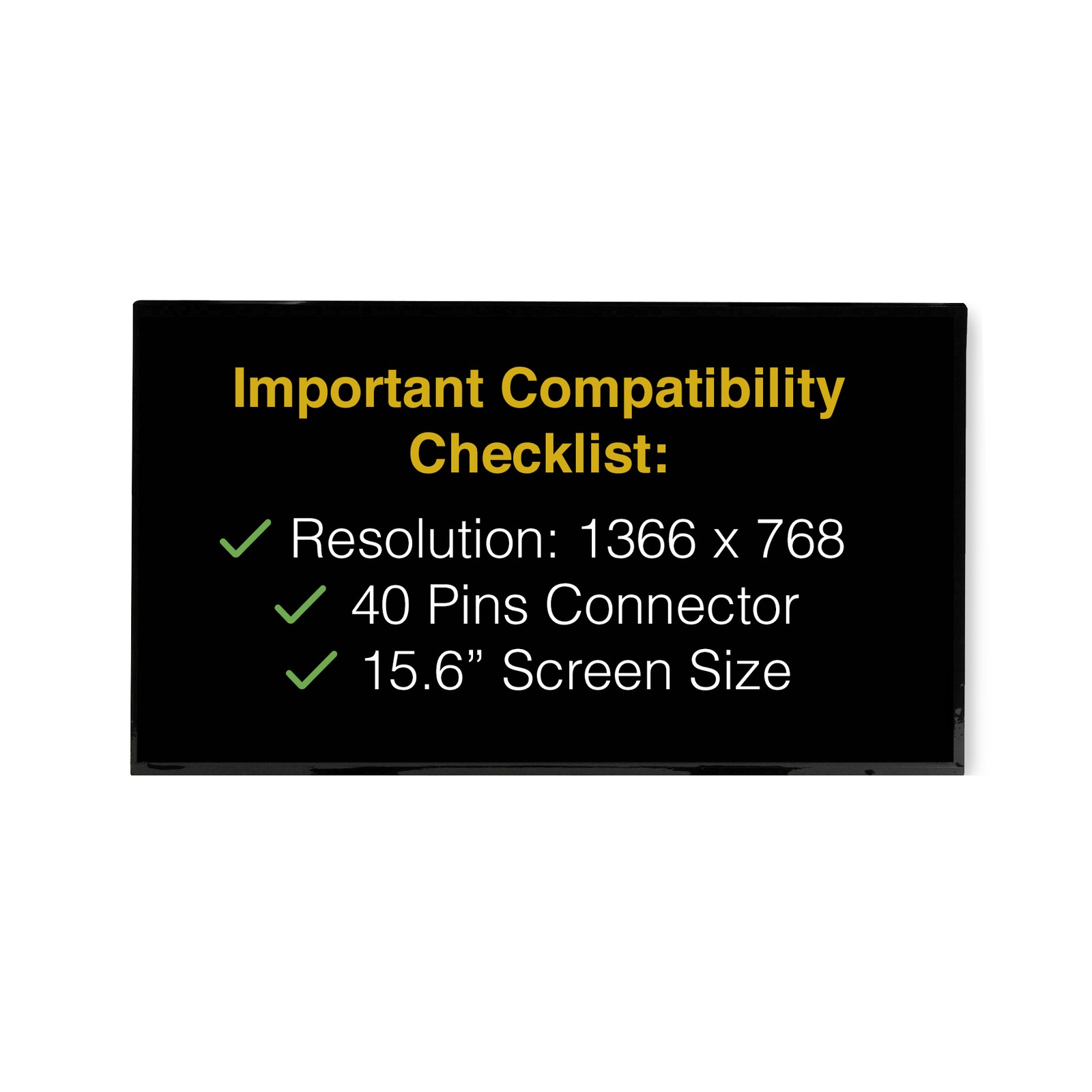HP 2000-350US 40 Pins Screen Replacement LCD LED Display With Tools