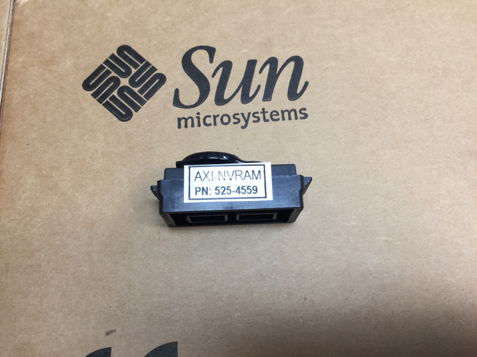 SUN AXI NVRAM, 525-4559, with SOCKET & NEW_Battery , 501-4559 =Test-PASS