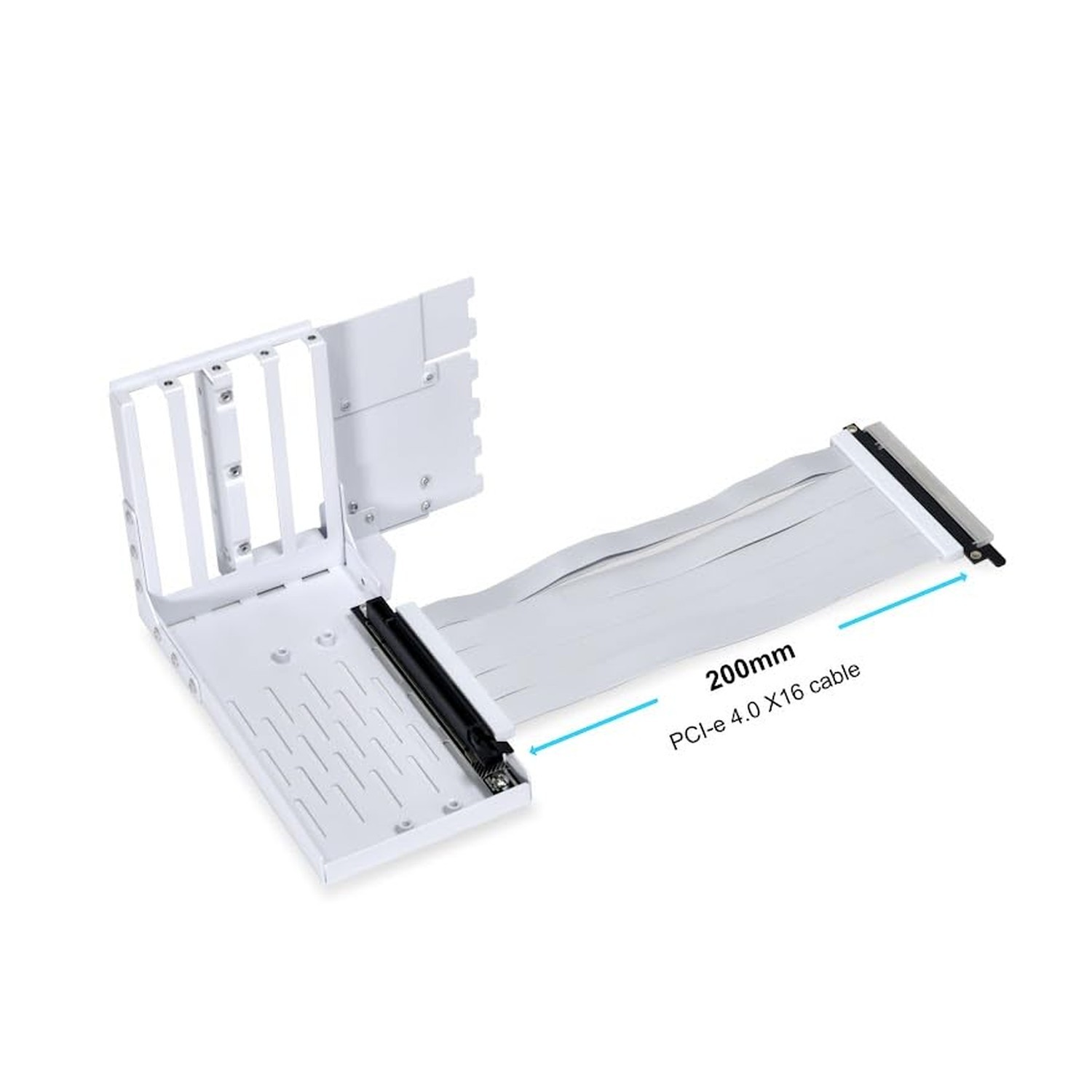Lian Li Accessory Universal 4-Slots Vertical GPU Card Holder Kit Black, Premi…