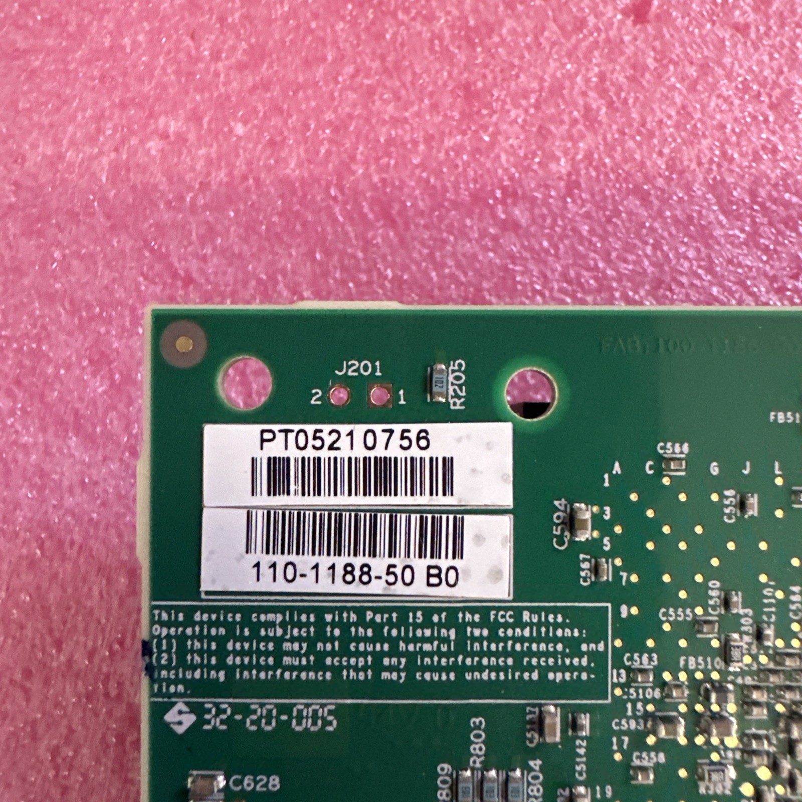 Chelsio T520-SO-CR 2-Port 10GbE SFP+ PCIe 3.0 x8 Network Adapter SFF 110-1188-50