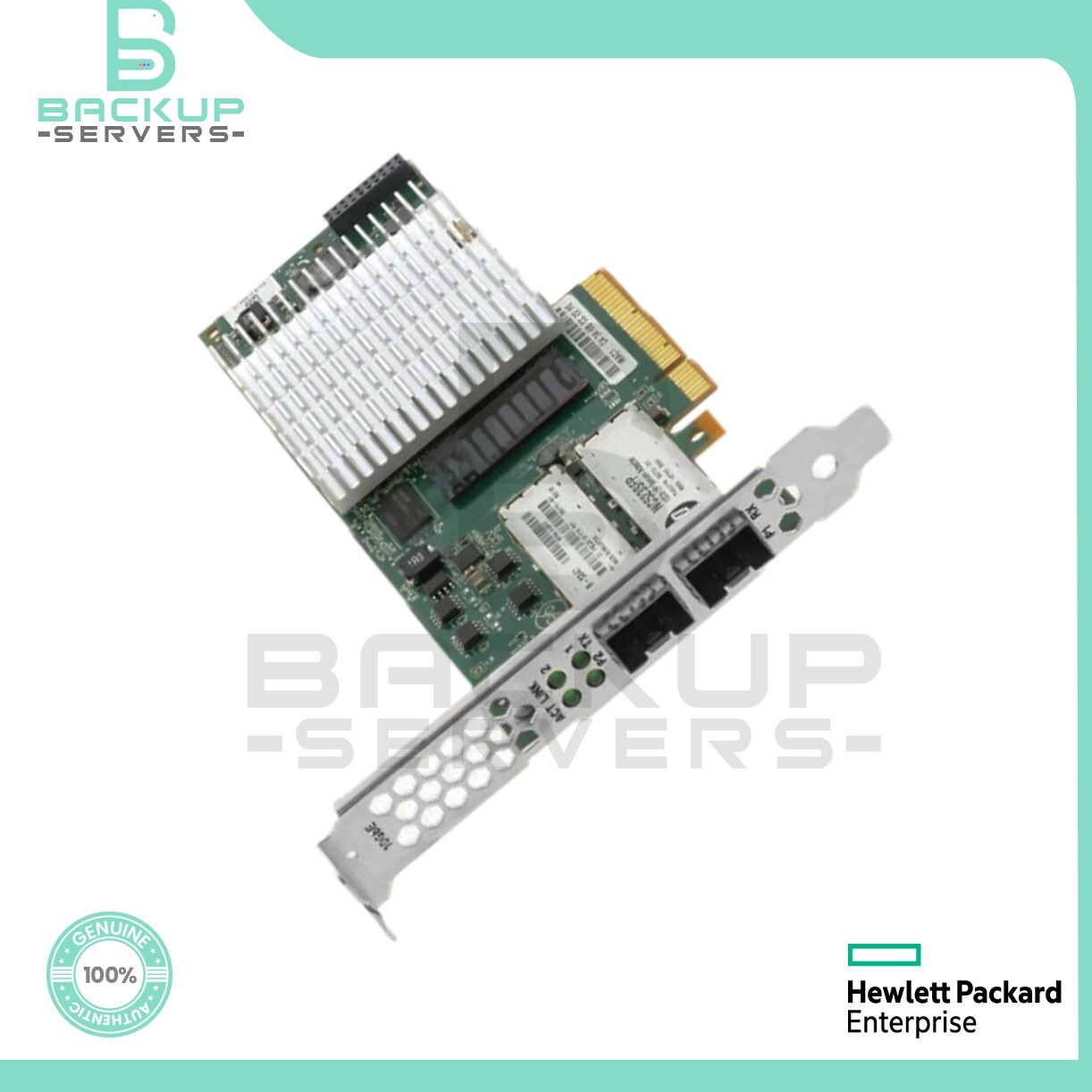 593717-B21 HP NC523SFP 2-Port 10Gbps PCI-e 2.0 SFP Network Adapter 593742-001