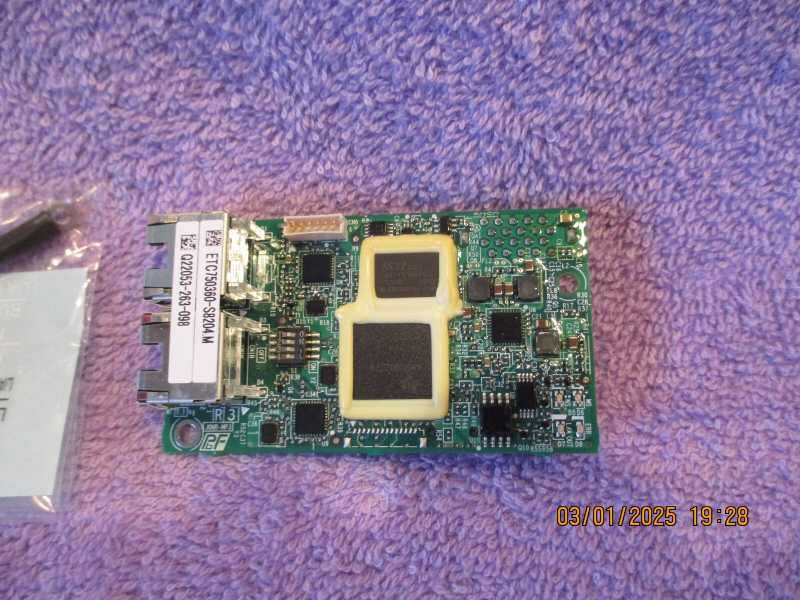 YASKANA # JOHB-SMP3-MA BRAND NEW MULITI PROTOCOL ETHERNET OPTION CARD FREE SHIP