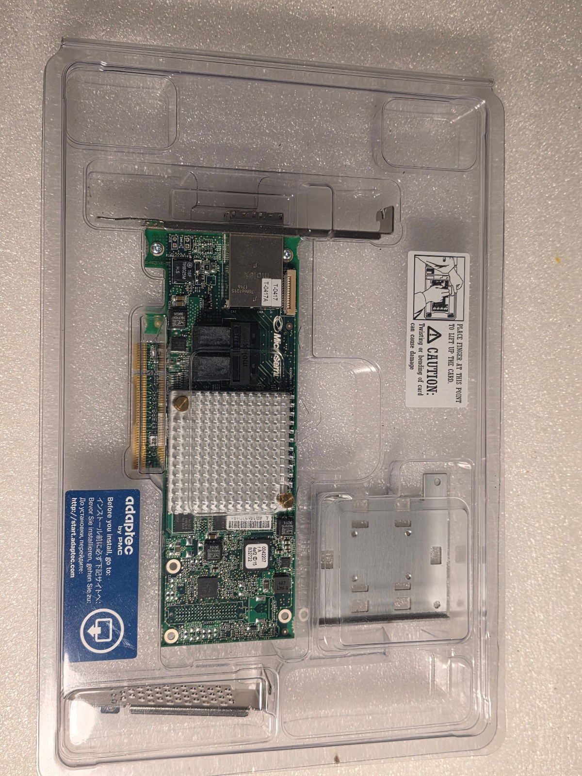 ADAPTEC Series ASR-8885E 12GB/S 512MB CACHE Raid Controller Card PCA-00344