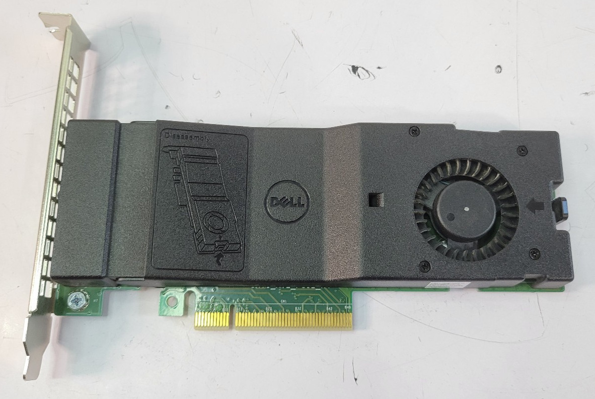 Dell Dual M.2 PCIe NVMe SSD to PCIe x8 Adapter 0NTRCY 023PX6 DPWC300