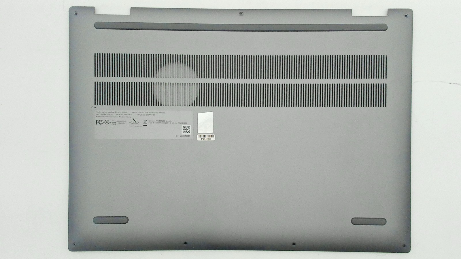 Lenovo IdeaPad?5?2-in-1?16? Gen?9 Bottom Base