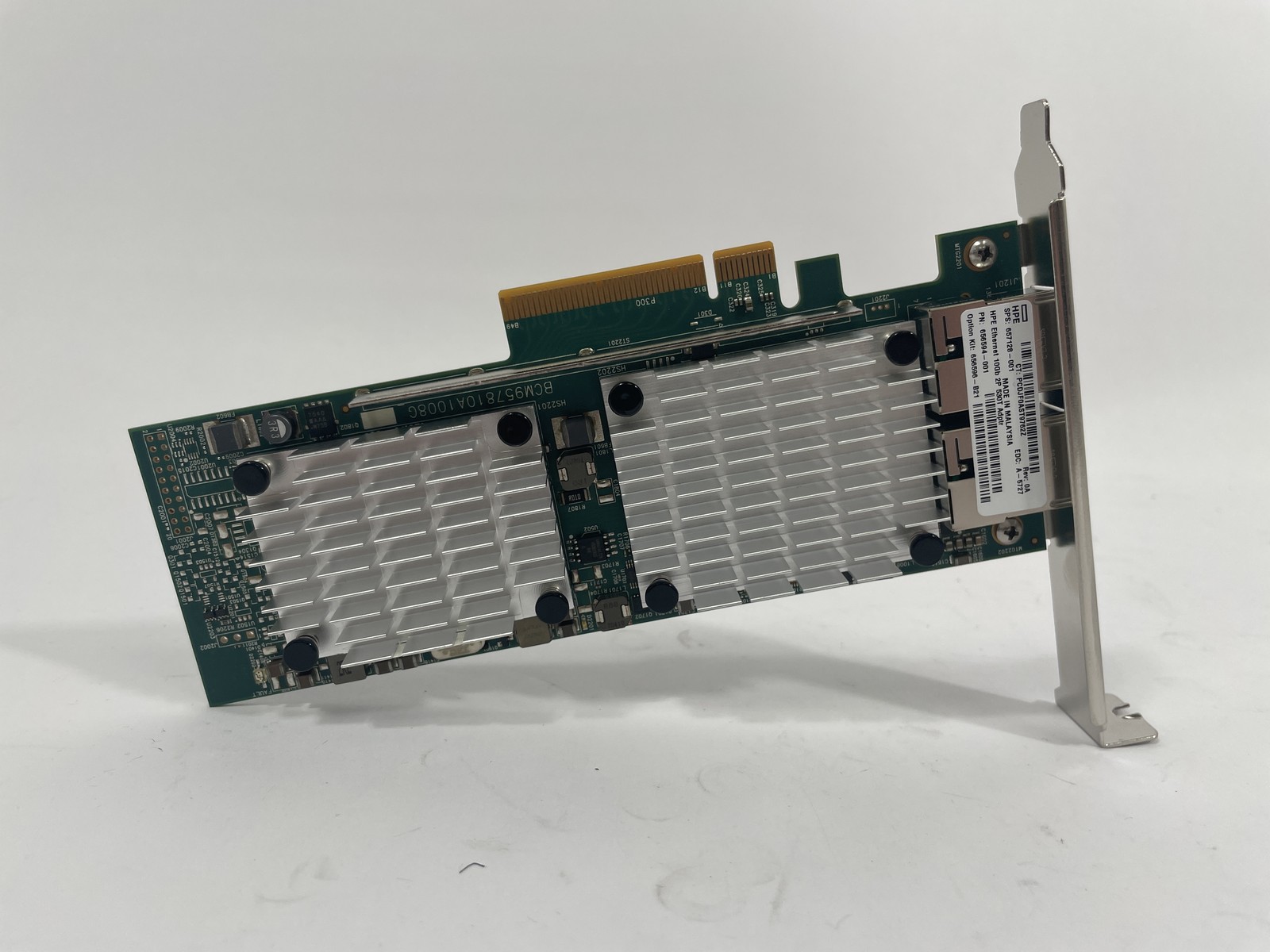 HPE 657128-001 Ethernet 10Gb 2-Port 530T 10GBase-T PCIe 2.0 x8 Adapter NIC