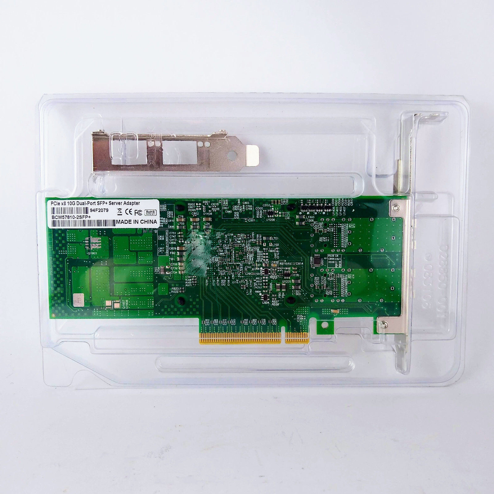 Broadcom BCM57810-2SFP+ Dual Port 10Gbps SFP+ PCI-E 2.0 x8 Server Adapter