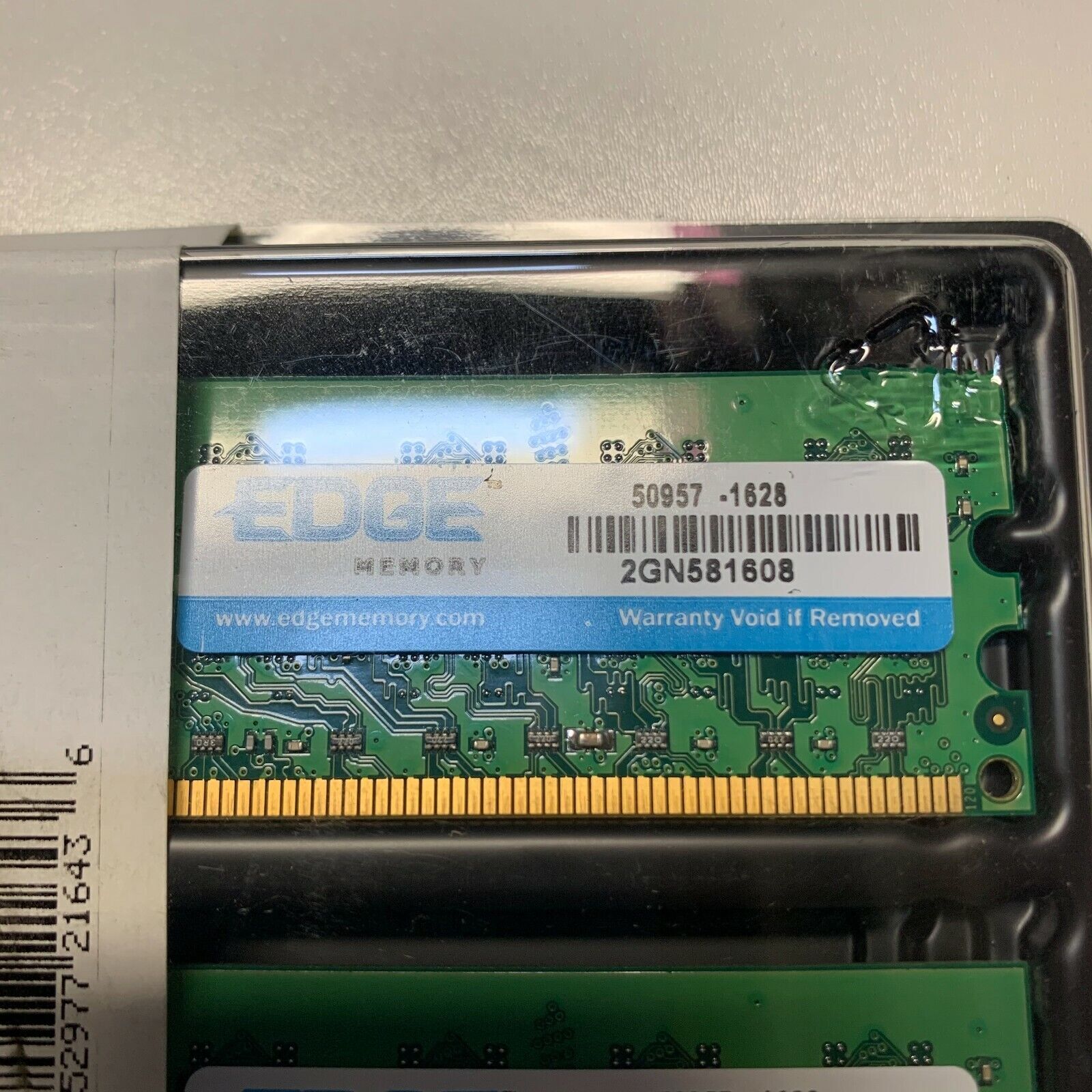 4 GB DDR2-800 PC2-6400 U 666-12 EDGE 2X2GB NONECC PC MEMORY MHZ 240 PIN