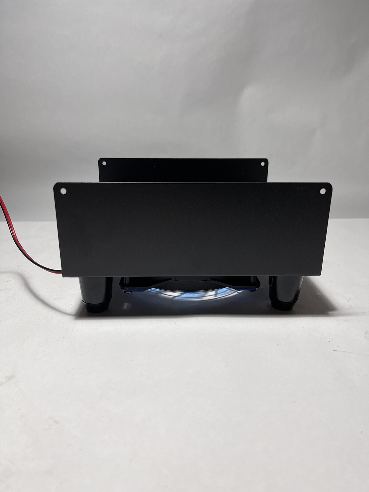 COOLING FAN KIT STAND W/ BLUE LED FAN Fits CB 7” Width 7.75” Depth Universal Fit