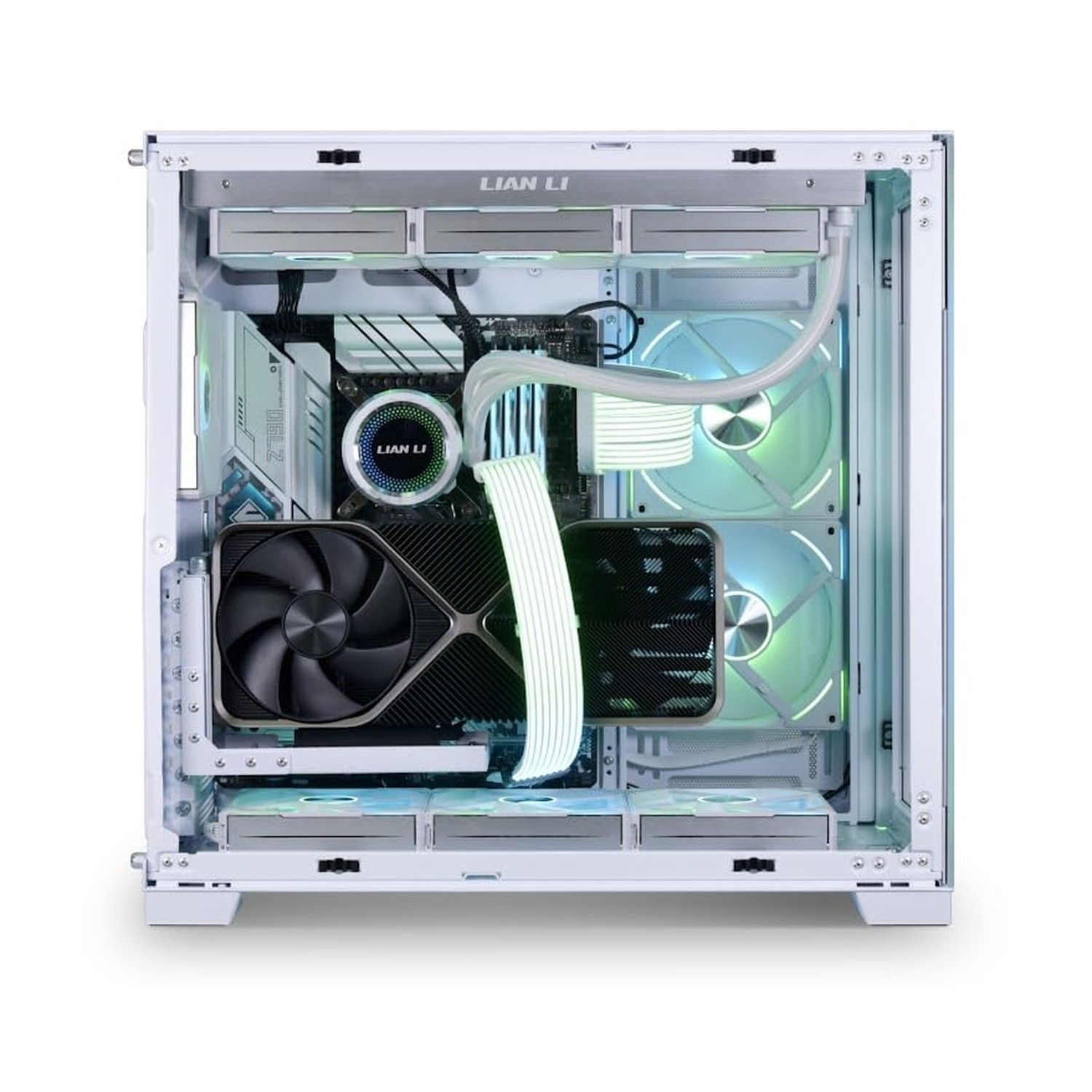 Lian Li Accessory Universal 4-Slots Vertical GPU Card Holder Kit Black, Premi…