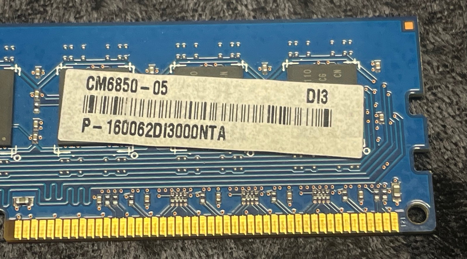 2-Nanya 4GB.2Rx8.PC3-10600U-9-10-B0.1333 Non-ECC Unbuffered RAM NT4GC -8GB Total