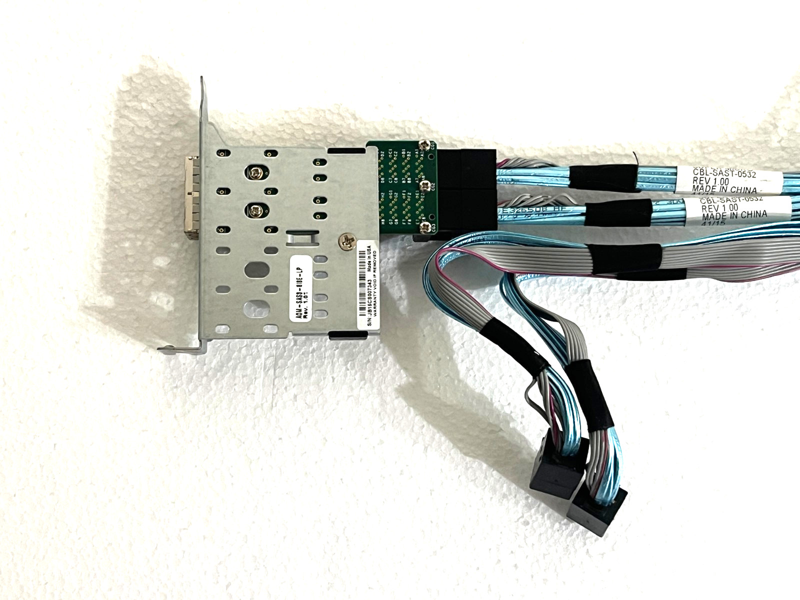 Supermicro AOM-SAS3-8i8e-LP 12Gbps Mini SAS Internal External Adapter w/ Cables