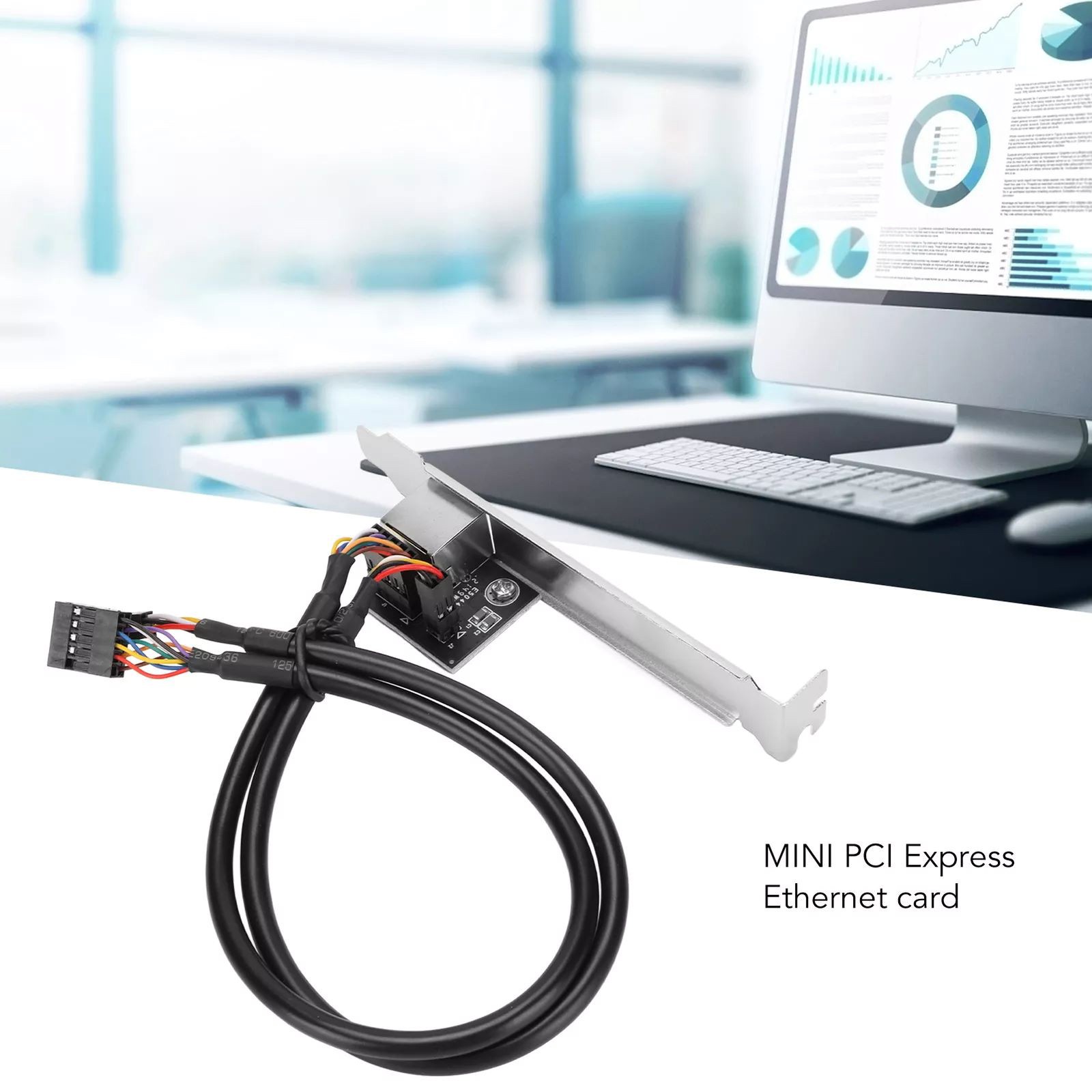Mini PCI E Gigabit Ethernet Card Free Drive For Realtek RTL8111H 10/100/1000Mbps