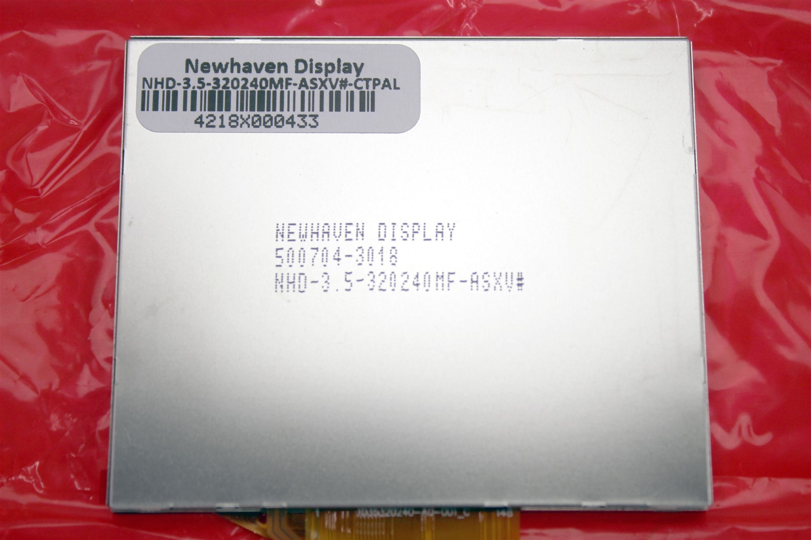 Lot of 45 Newhaven Display NHD-3.5-320240MF-ASXV#-CTPAL 3.5″ TFT LCD