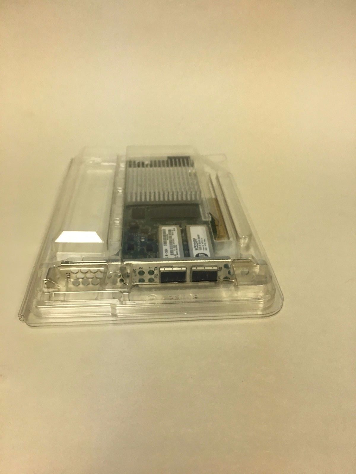 HP NC523SFP QLE3242-HP DUAL PORT 10Gb SERVER ADAPTER 593717-B21 HIGH PROFILE