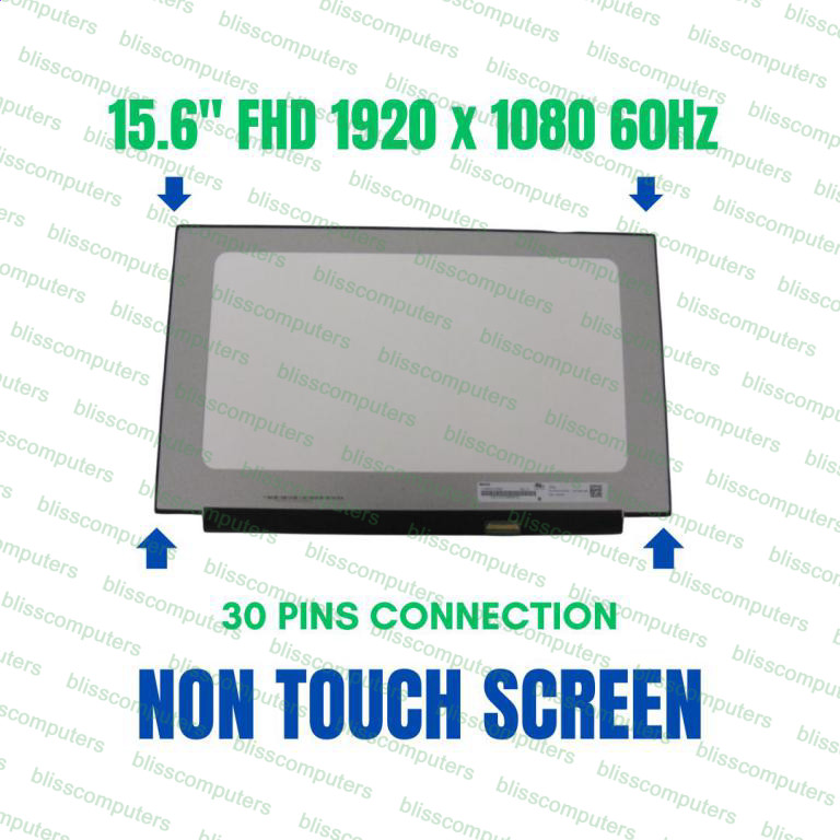 AUO 15.6″ 1920×1080 FHD 60Hz 30 Pin eDP Matte LCD Screen B156HAN02.1H/W:4A