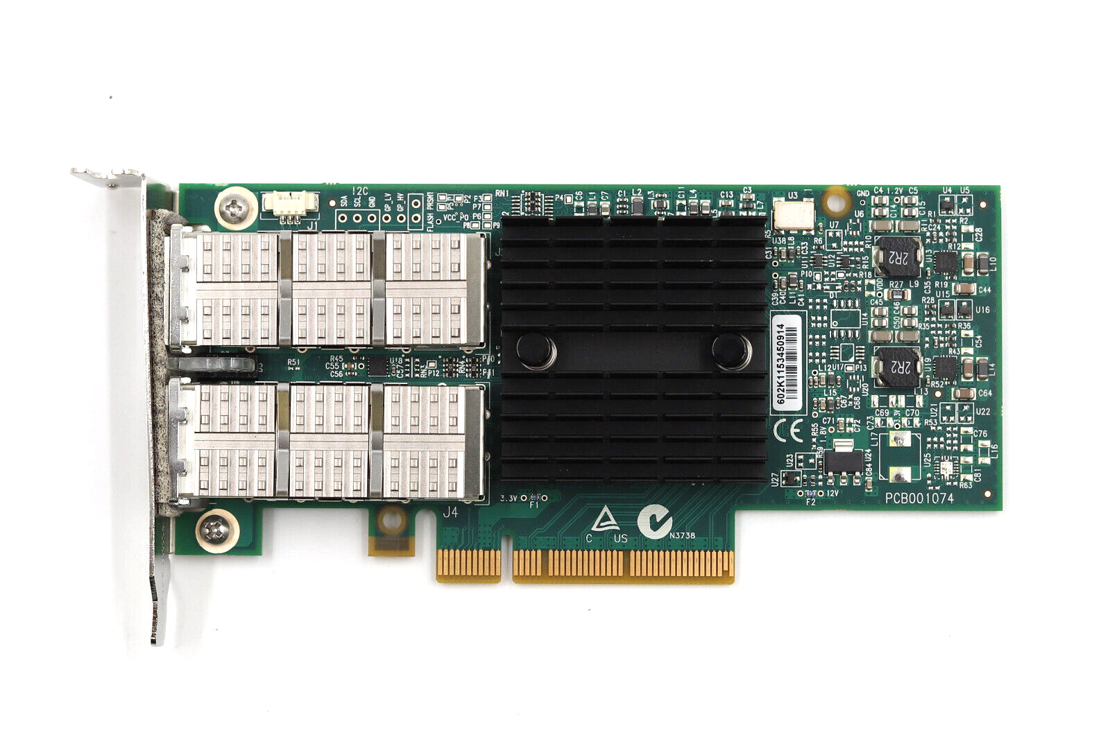 Sun Oracle Dual-Port 40Gb/s Infiniband QDR PCIe x8 Adapter M3 P/N:7046442 Tested