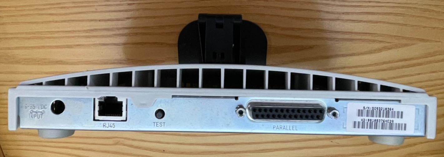 HP JETDIRECT EXTERNAL PRINT SERVER 170X MOD J4102 USED SEE DESCRIPTION (ITEM B)