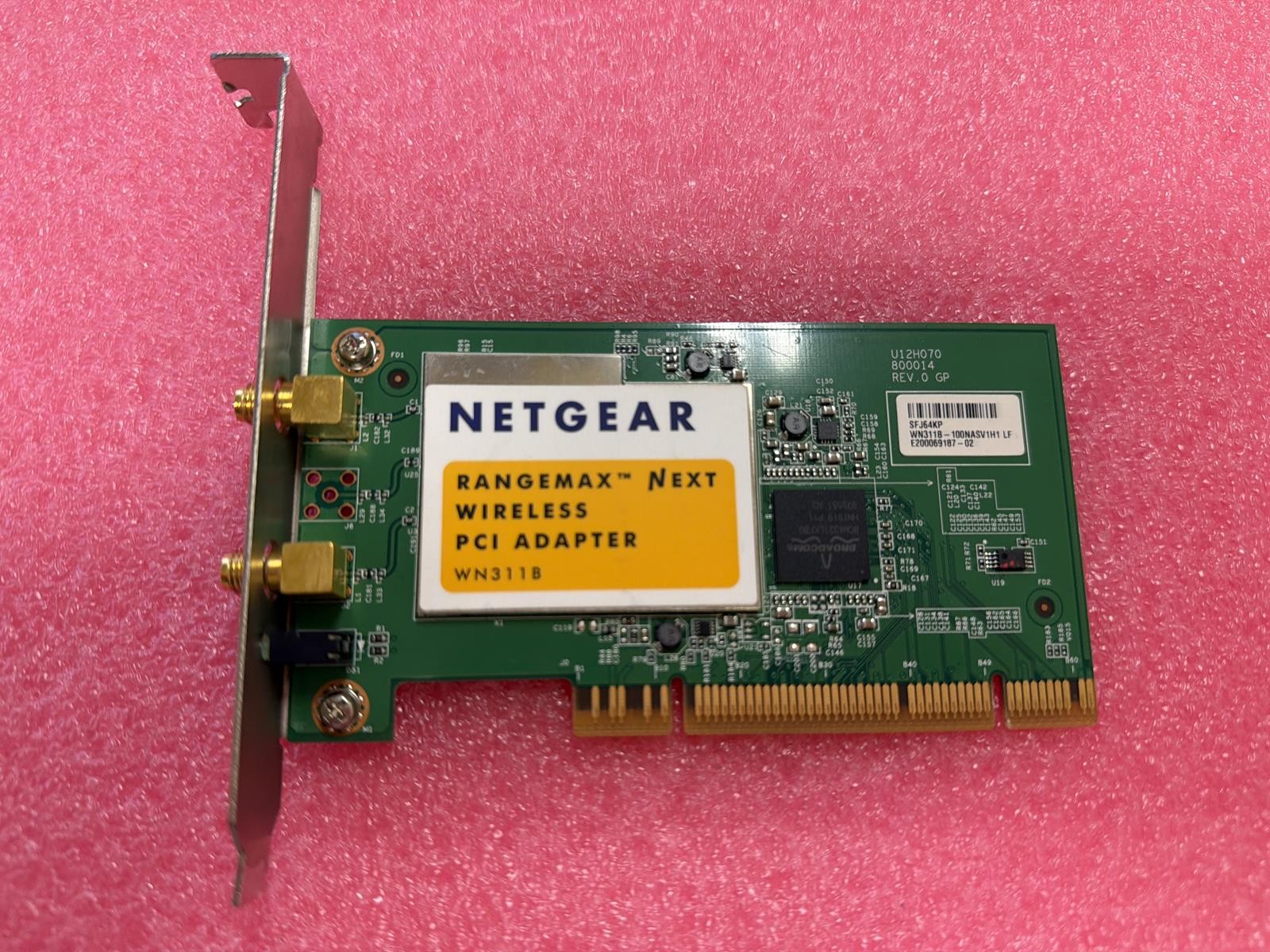 NETGEAR WN311B RangeMax NEXT WIRELESS PCI ADAPTER