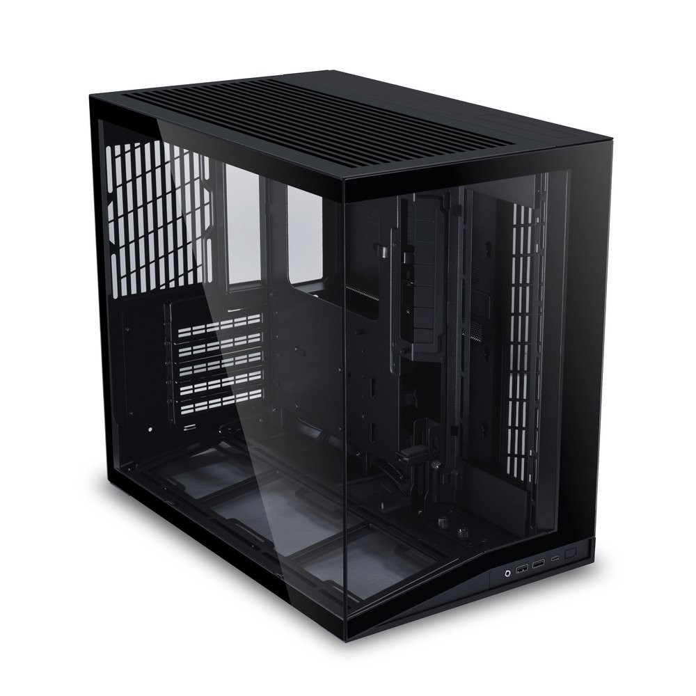 LIAN LI O11D MINI V2 O11DMIV2X Compact ATX Mid-Tower Airflow Computer Case Black