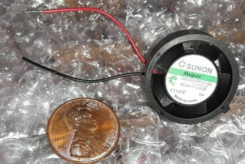 10,000 SUNON MagLev MICRO FANs 22mm 5v USB Cooling Inline Duct Fan Air Vent