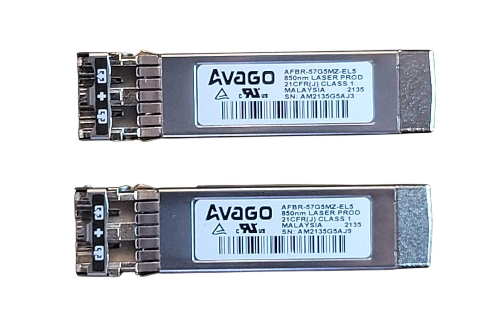 Dell Emulex LPe35002-M2 32Gbps PCIe Fibre HBA 0PD89Y 0HWXGN 2x AFBR-57G5MZ-EL5