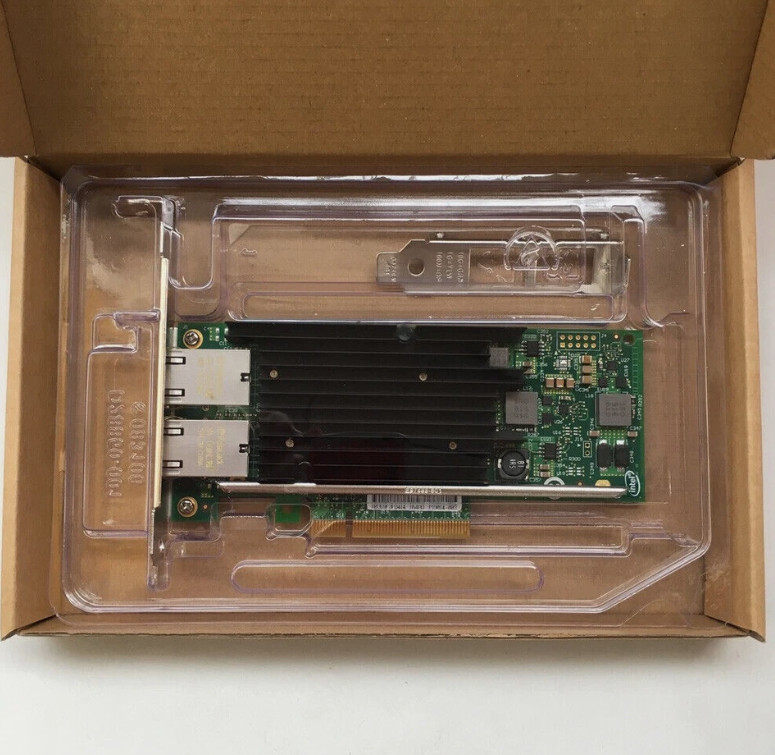 Lenovo Intel X540-T2 10GbE Dual Port Copper RJ-45 NIC Network Adapter 49Y7972