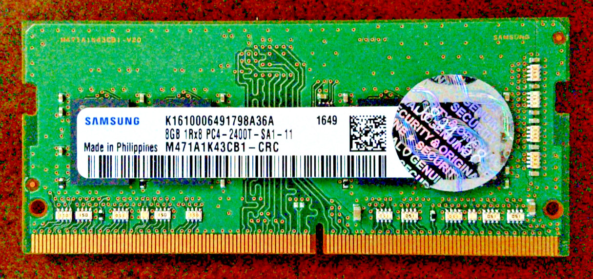DDR4 SODIMM Laptop RAM 4/8/16GB 2133 2400 2666 3200MHz USED WORKING PULL