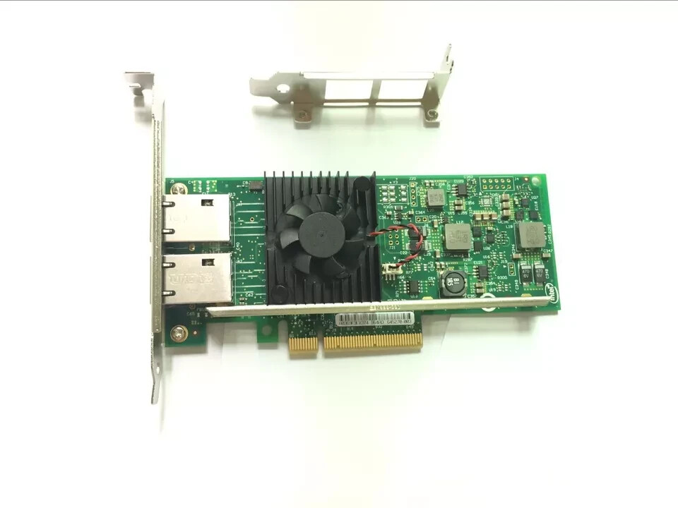 Genuine Dell/Intel X540-T2 Dual Port 10GbE Converged Network Adapter K7H46 3DFV8