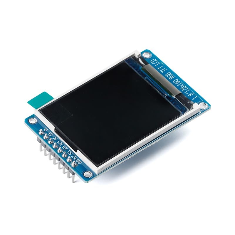 1.8 Inch TFT LCD Screen Display Module 128×160 ST7735 3.3V SPI 8Pin RGB