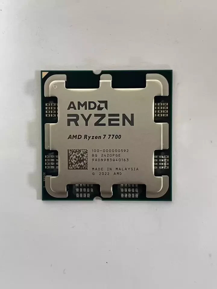 AMD Ryzen 7 7700 8-Core 3.8GHz Socket AM5 OEM/Tray Gaming Processor 100000000592