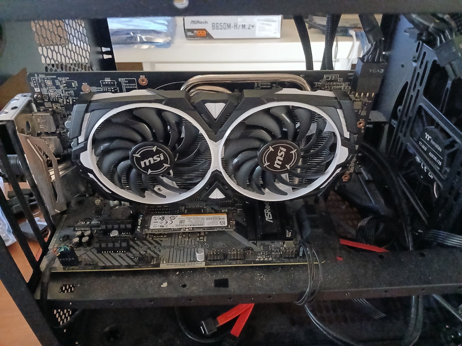 MSI AMD RX 580 4GB GPU Graphics Card (DIRTY EX-MINING VARIOUS Condition) (BULK)