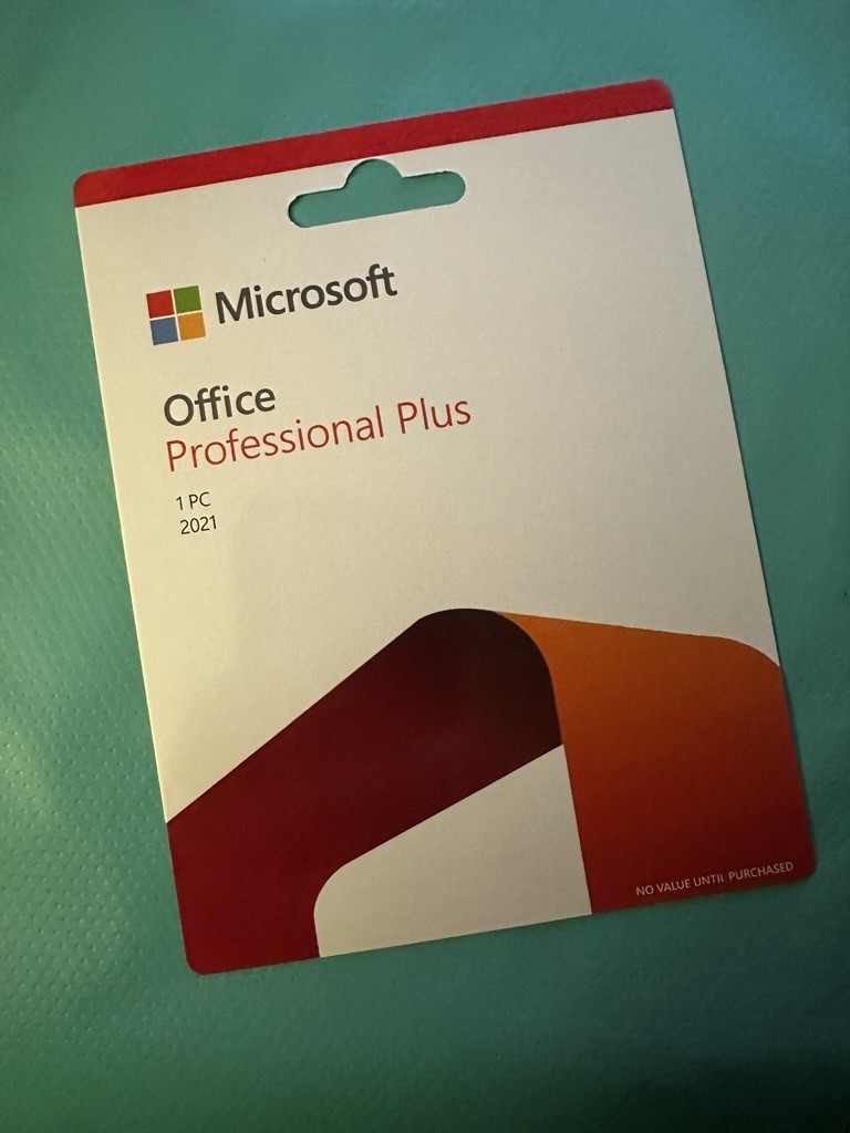 Microsoft Office Pro Plus 2021 Lifetime Program 1 PC genuine Retail Lifetime