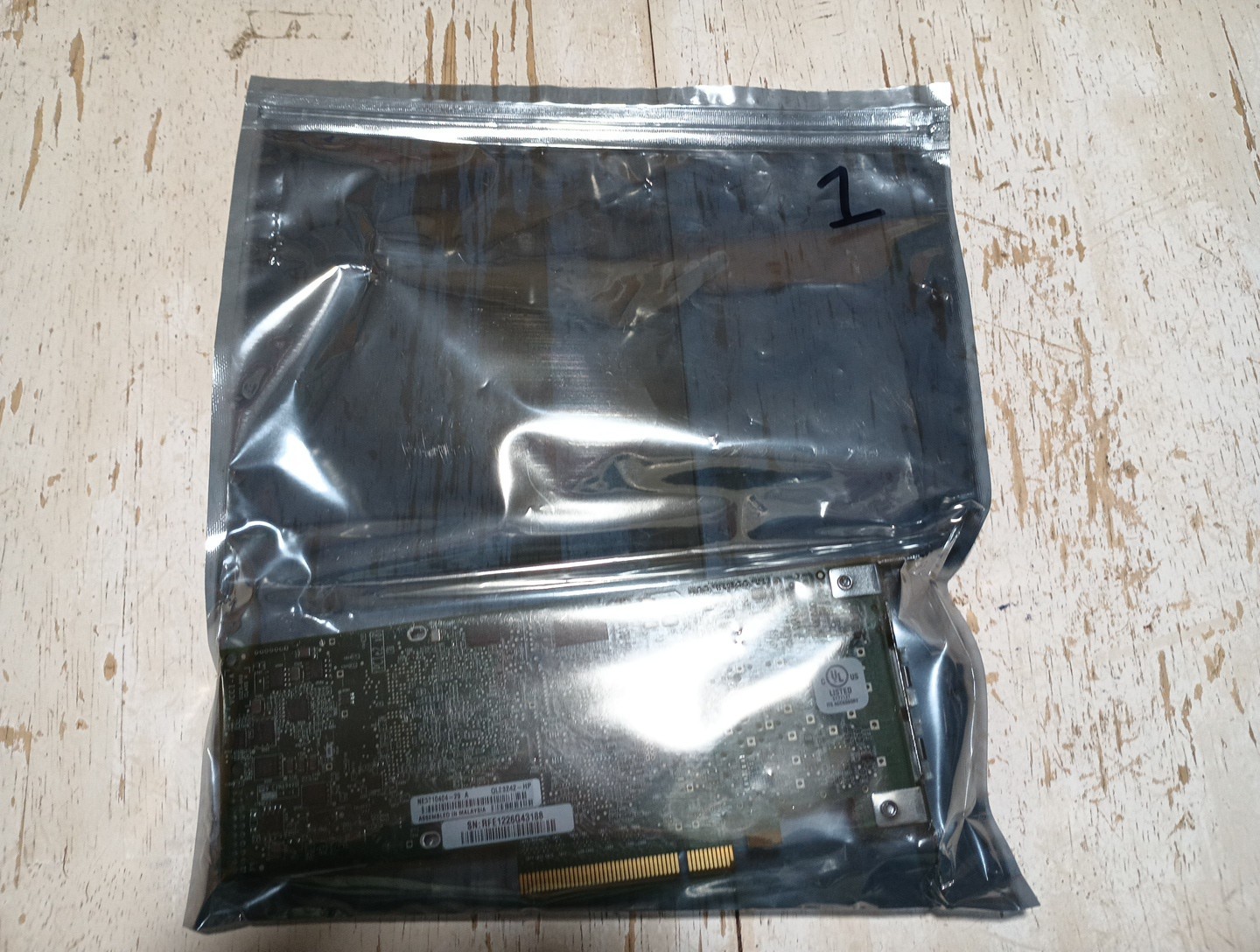 HP NC523SFP Qlogic QLE3242-HP 10Gbe SFP+ Server Adapter 593742-001 593715-001