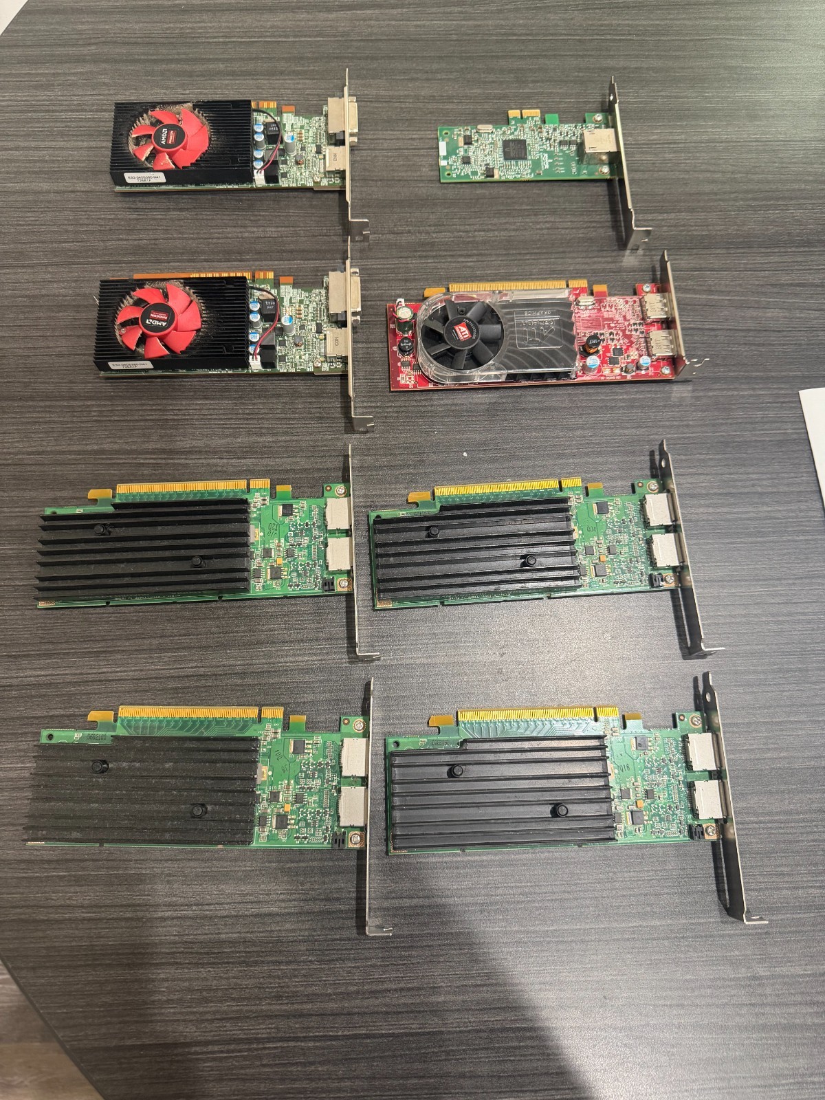 *LOT OF 7* Mixed Brand and Model Graphics Cards | See Description