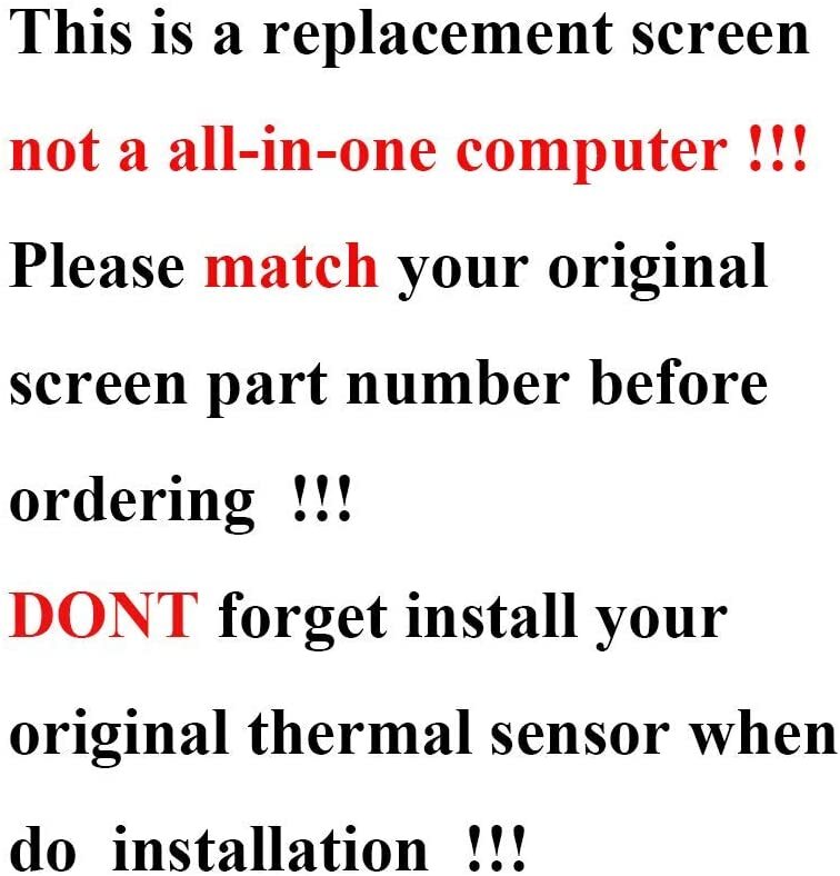 A++ EMC 3068 iMac A1418 LCD LED Screen + Front Glass Assembly Mid 2017 MMQA2LL/A
