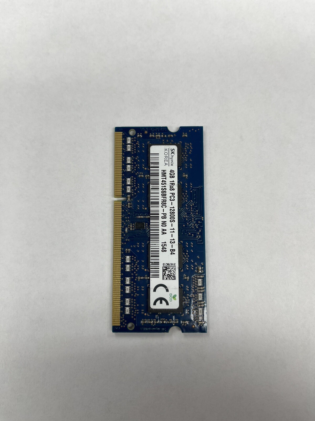 SK Hynix 4GB RAM 1RX8 PC3-12800S-11-13-B4 Laptop Memory 30 Days Warranty Tested