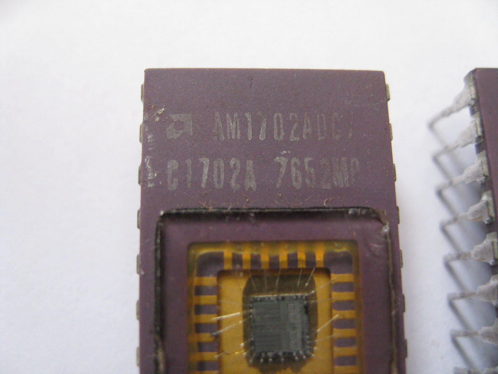 5 Advanced Micro Devices AMD AM1702ADC C1702A purple ceramic IC Intel 2nd Source