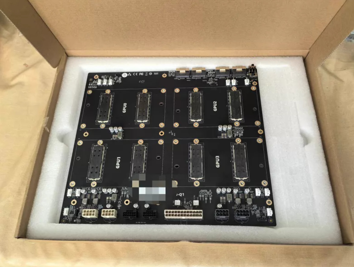V100 4-card Quad-GPU SXM2 300G NVLINK 300GB/s Interconnection Baseboard Solution