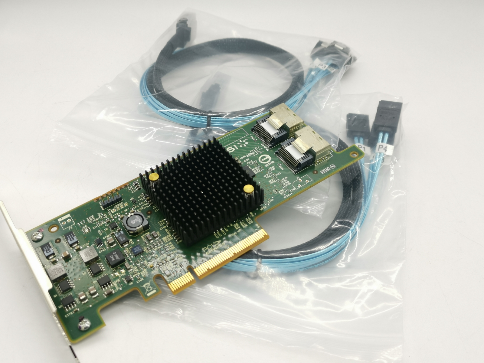 LSI 9207-8i IT Mode SATA/SAS 6G/s PCI-E 3.0 Host Bus Adapter w/ 8087 SATA/SAS US