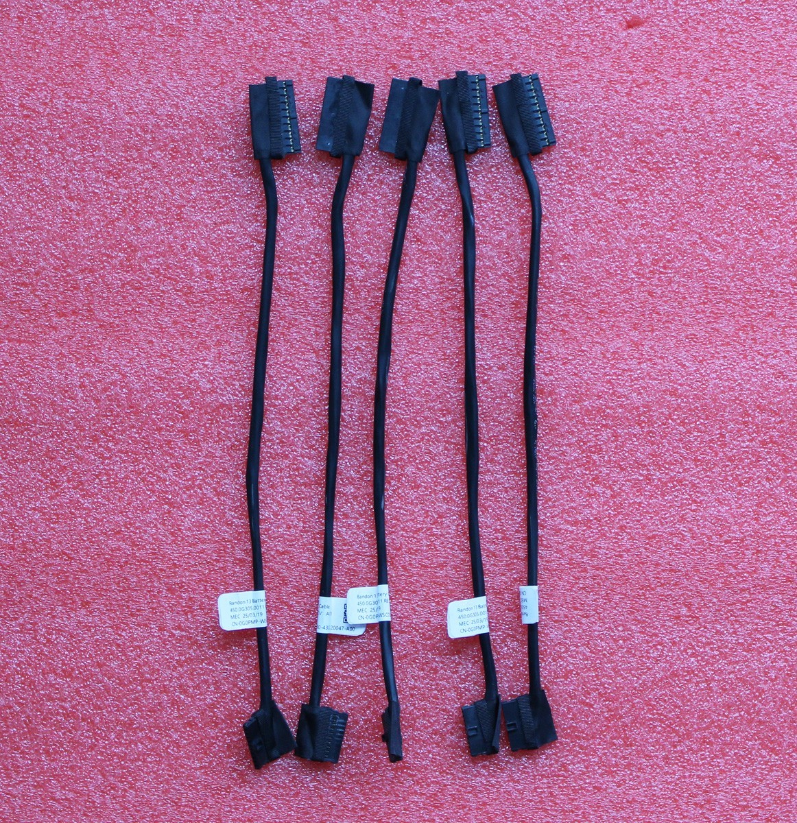 5 X Battery Cable For Dell Latitude 5300 2-in-1 0G0PMP 450.0G305.0011