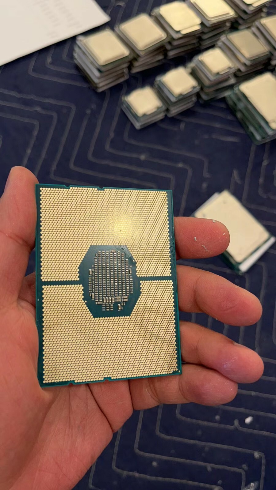 20 PCS 4-CPU SERVER Processor INTEL GOLD PLATINUM CPU Xeon TRAY HOLDER 500313730